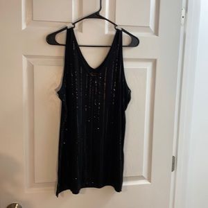 Maurices sequined tank top